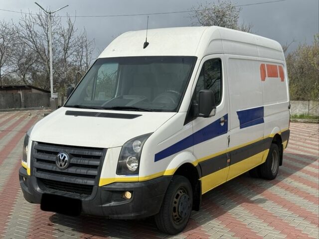 Белый Фольксваген Крафтер, объемом двигателя 2.5 л и пробегом 400 тыс. км за 4350 $, фото 1 на Automoto.ua