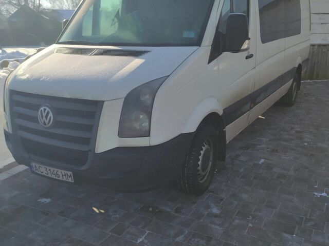 Білий Фольксваген Крафтєр, об'ємом двигуна 2.5 л та пробігом 470 тис. км за 9950 $, фото 1 на Automoto.ua