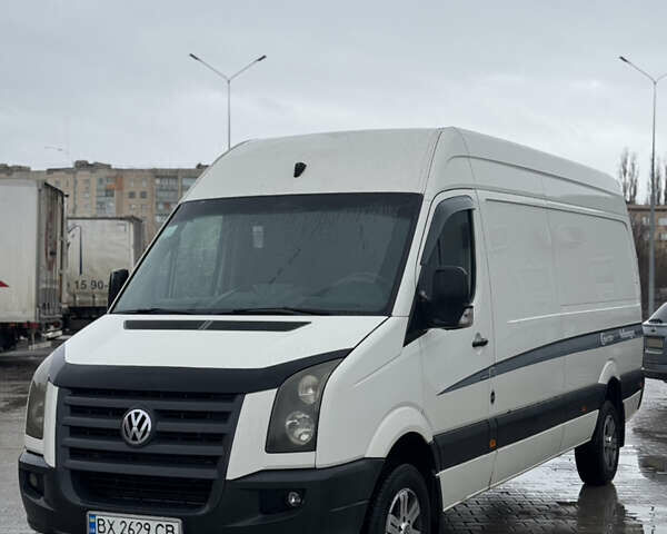Белый Фольксваген Крафтер, объемом двигателя 2.5 л и пробегом 594 тыс. км за 9000 $, фото 1 на Automoto.ua