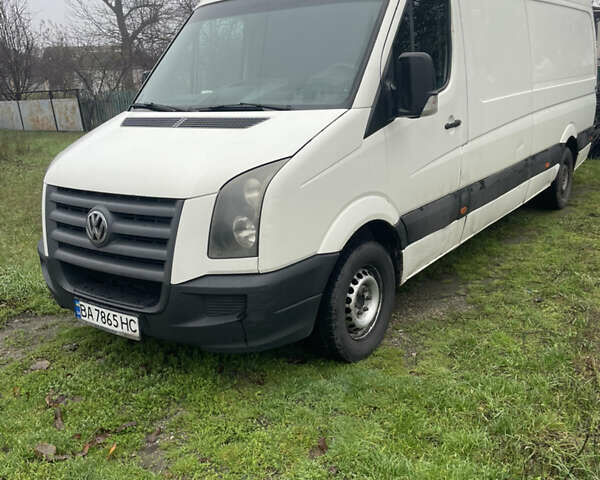 Белый Фольксваген Крафтер, объемом двигателя 2.46 л и пробегом 485 тыс. км за 9200 $, фото 1 на Automoto.ua