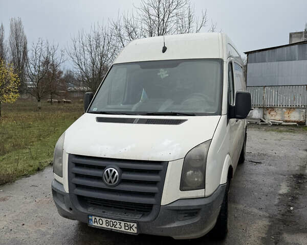 Белый Фольксваген Крафтер, объемом двигателя 2.5 л и пробегом 557 тыс. км за 8500 $, фото 1 на Automoto.ua
