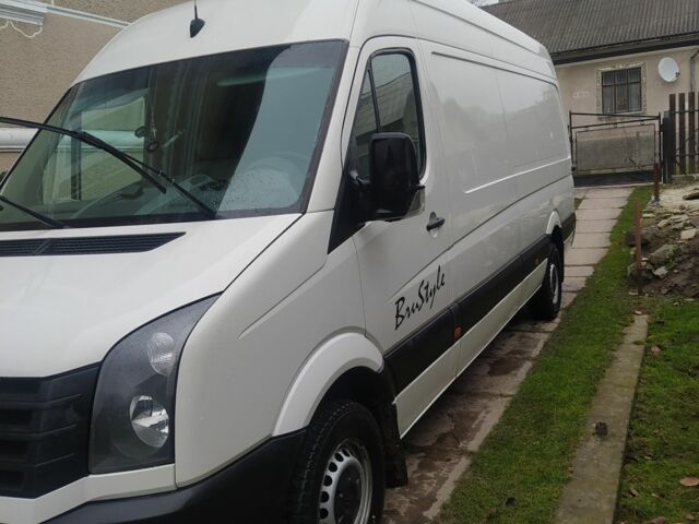 Белый Фольксваген Крафтер, объемом двигателя 2 л и пробегом 165 тыс. км за 10750 $, фото 1 на Automoto.ua