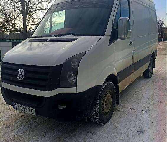 Белый Фольксваген Крафтер, объемом двигателя 2 л и пробегом 480 тыс. км за 10500 $, фото 1 на Automoto.ua