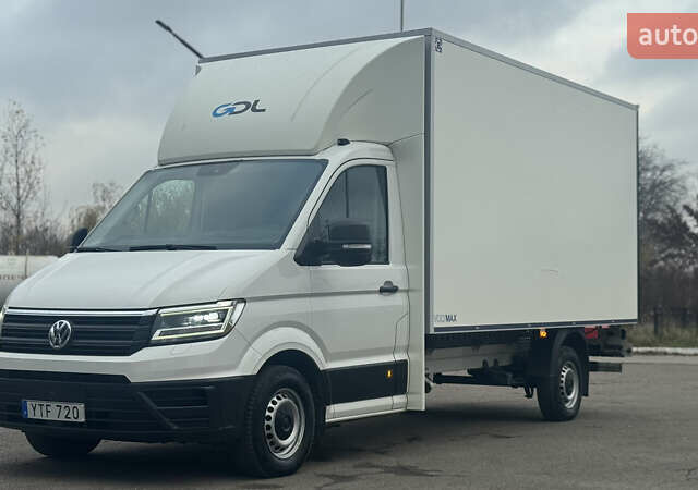 Белый Фольксваген Крафтер, объемом двигателя 2 л и пробегом 288 тыс. км за 21300 $, фото 1 на Automoto.ua