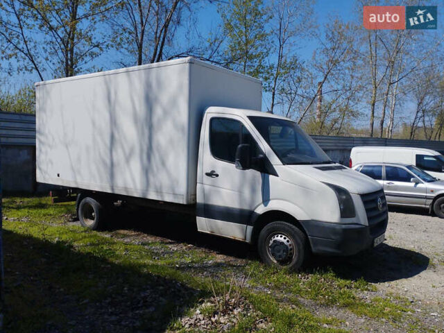 Белый Фольксваген Крафтер, объемом двигателя 2.46 л и пробегом 448 тыс. км за 11000 $, фото 1 на Automoto.ua