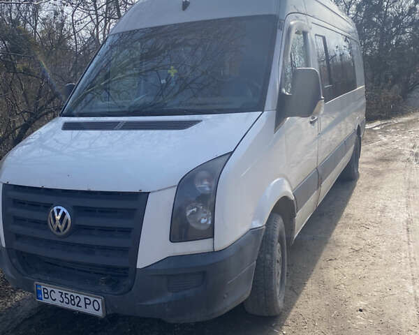 Белый Фольксваген Крафтер, объемом двигателя 2.5 л и пробегом 480 тыс. км за 8500 $, фото 1 на Automoto.ua