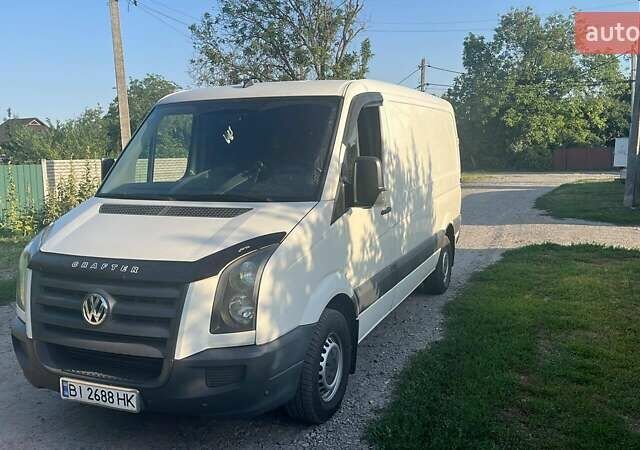 Білий Фольксваген Крафтєр, об'ємом двигуна 2.5 л та пробігом 572 тис. км за 12000 $, фото 1 на Automoto.ua