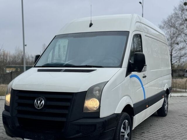 Белый Фольксваген Крафтер, объемом двигателя 2.5 л и пробегом 400 тыс. км за 5000 $, фото 1 на Automoto.ua