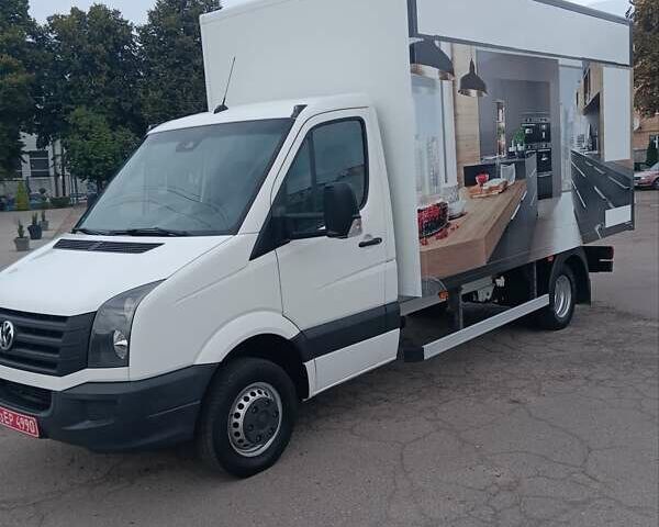 Белый Фольксваген Крафтер, объемом двигателя 2 л и пробегом 169 тыс. км за 19900 $, фото 1 на Automoto.ua