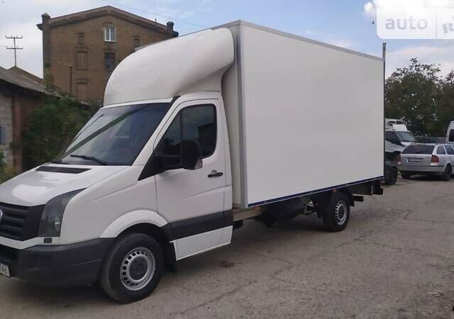 Белый Фольксваген Крафтер, объемом двигателя 2 л и пробегом 293 тыс. км за 18550 $, фото 1 на Automoto.ua