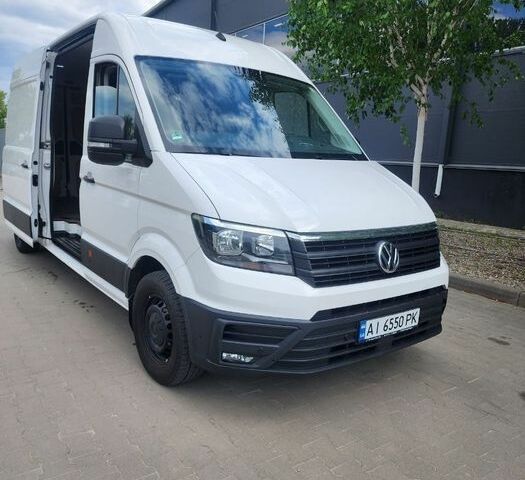 Белый Фольксваген Крафтер, объемом двигателя 2 л и пробегом 425 тыс. км за 23500 $, фото 1 на Automoto.ua