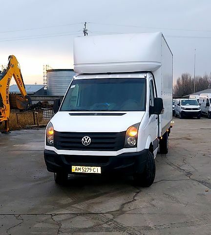 Білий Фольксваген Крафтєр, об'ємом двигуна 2 л та пробігом 258 тис. км за 14650 $, фото 1 на Automoto.ua