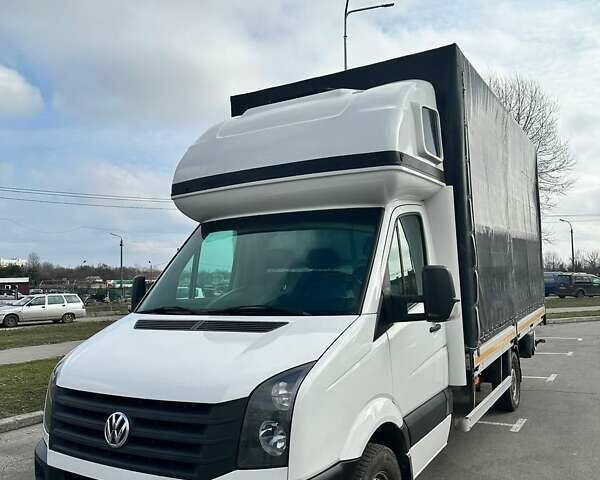 Белый Фольксваген Крафтер, объемом двигателя 2 л и пробегом 365 тыс. км за 15000 $, фото 1 на Automoto.ua