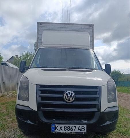 Белый Фольксваген Крафтер, объемом двигателя 2.46 л и пробегом 680 тыс. км за 11500 $, фото 1 на Automoto.ua