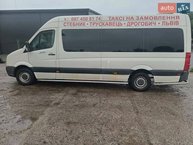 Белый Фольксваген Крафтер, объемом двигателя 2.5 л и пробегом 420 тыс. км за 13600 $, фото 1 на Automoto.ua