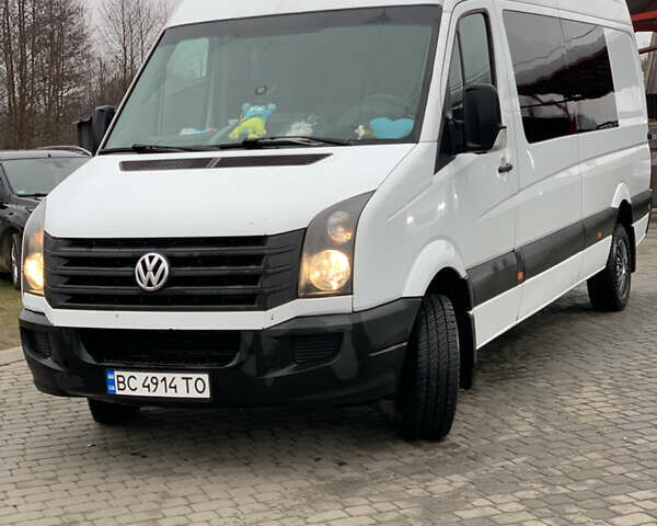 Білий Фольксваген Крафтєр, об'ємом двигуна 1.97 л та пробігом 450 тис. км за 17800 $, фото 1 на Automoto.ua