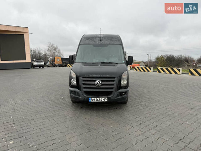 Черный Фольксваген Крафтер, объемом двигателя 2.46 л и пробегом 408 тыс. км за 6500 $, фото 1 на Automoto.ua
