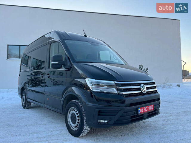 Чорний Фольксваген Крафтєр, об'ємом двигуна 2 л та пробігом 242 тис. км за 20800 $, фото 1 на Automoto.ua