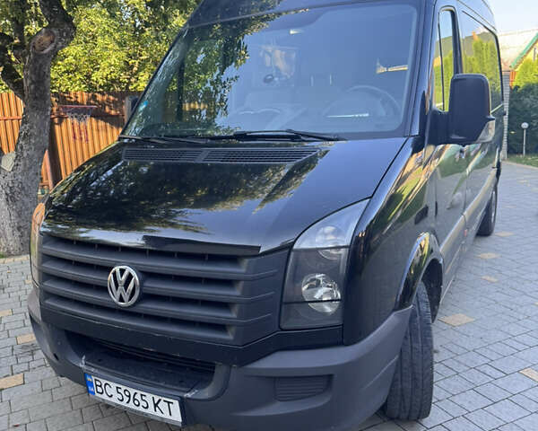 Чорний Фольксваген Крафтєр, об'ємом двигуна 1.97 л та пробігом 370 тис. км за 16500 $, фото 1 на Automoto.ua