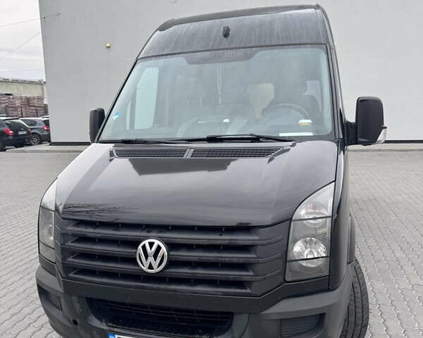 Черный Фольксваген Крафтер, объемом двигателя 1.97 л и пробегом 370 тыс. км за 16200 $, фото 1 на Automoto.ua