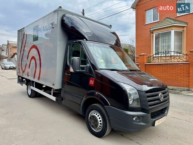 Черный Фольксваген Крафтер, объемом двигателя 2 л и пробегом 186 тыс. км за 22990 $, фото 1 на Automoto.ua