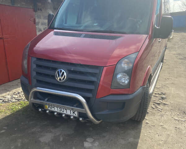 Красный Фольксваген Крафтер, объемом двигателя 2.46 л и пробегом 510 тыс. км за 12500 $, фото 1 на Automoto.ua