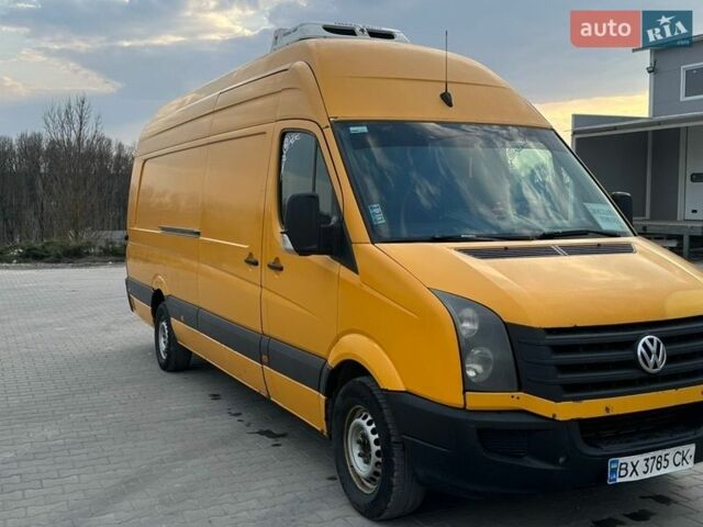 Желтый Фольксваген Крафтер, объемом двигателя 1.97 л и пробегом 812 тыс. км за 12000 $, фото 1 на Automoto.ua