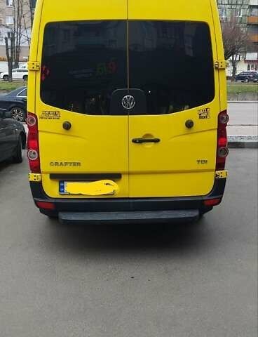 Жовтий Фольксваген Крафтєр, об'ємом двигуна 2.5 л та пробігом 435 тис. км за 15500 $, фото 1 на Automoto.ua