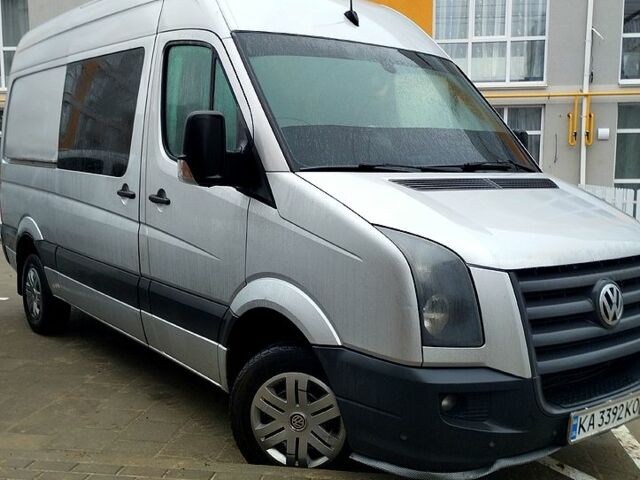 Серый Фольксваген Крафтер, объемом двигателя 2.5 л и пробегом 450 тыс. км за 9500 $, фото 1 на Automoto.ua