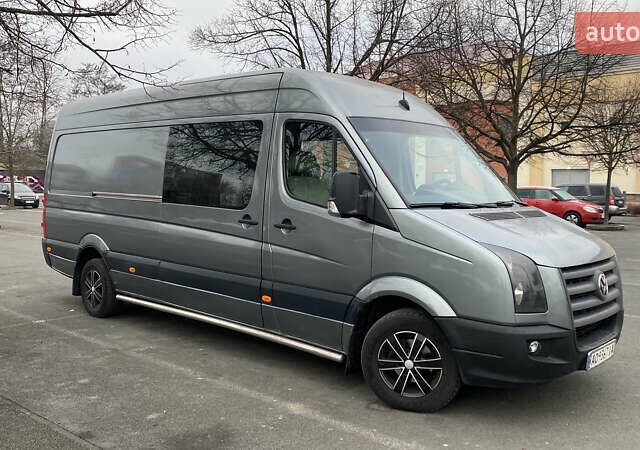 Серый Фольксваген Крафтер, объемом двигателя 2.46 л и пробегом 568 тыс. км за 14300 $, фото 1 на Automoto.ua