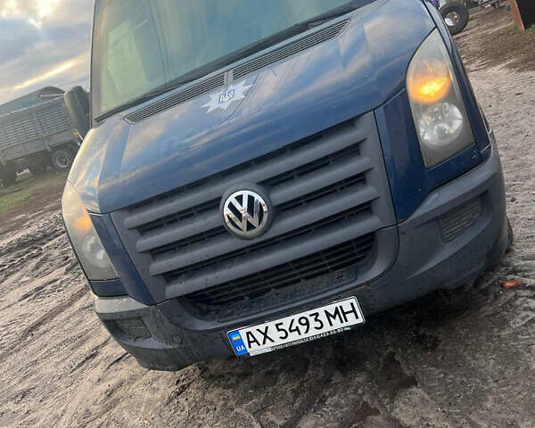 Синий Фольксваген Крафтер, объемом двигателя 2.46 л и пробегом 174 тыс. км за 16000 $, фото 1 на Automoto.ua