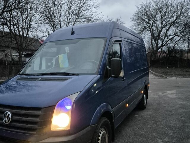 Синий Фольксваген Крафтер, объемом двигателя 2 л и пробегом 446 тыс. км за 9900 $, фото 1 на Automoto.ua