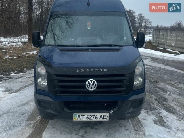 Синий Фольксваген Крафтер, объемом двигателя 1.97 л и пробегом 365 тыс. км за 10000 $, фото 1 на Automoto.ua