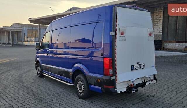 Синій Фольксваген Крафтєр, об'ємом двигуна 1.97 л та пробігом 87 тис. км за 24000 $, фото 1 на Automoto.ua