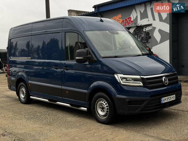 Фольксваген Крафтер 2018 в Житомире на Automoto.ua Синий Фольксваген Крафтер, объемом двигателя 2 л и пробегом 314 тыс. км за 21999 $, фото 1 на Automoto.ua