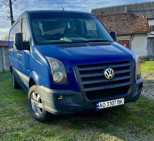 Синий Фольксваген Крафтер, объемом двигателя 2.5 л и пробегом 361 тыс. км за 7599 $, фото 1 на Automoto.ua