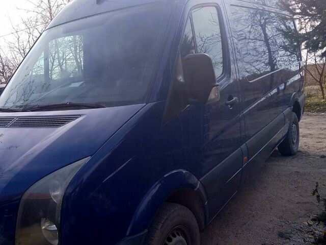 Синий Фольксваген Крафтер, объемом двигателя 2.5 л и пробегом 255 тыс. км за 9600 $, фото 1 на Automoto.ua