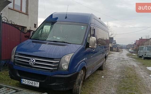 Синий Фольксваген Крафтер, объемом двигателя 2 л и пробегом 340 тыс. км за 17500 $, фото 1 на Automoto.ua