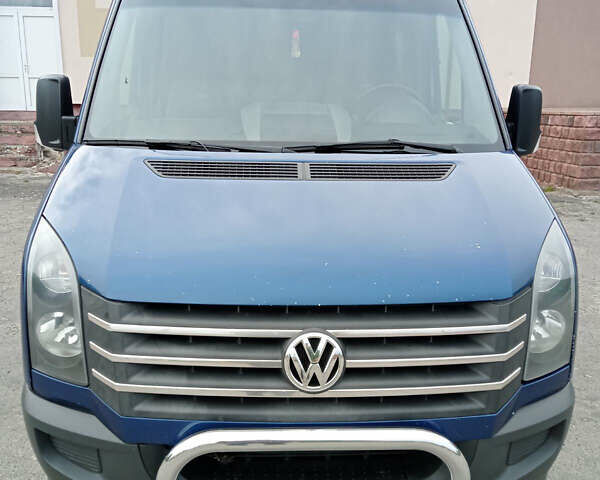 Синий Фольксваген Крафтер, объемом двигателя 1.97 л и пробегом 460 тыс. км за 14000 $, фото 1 на Automoto.ua
