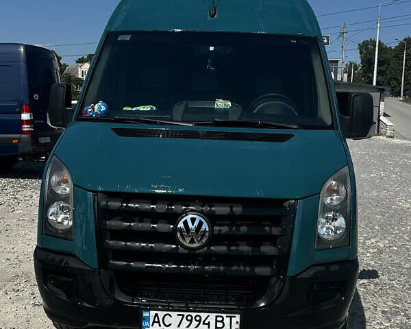 Зеленый Фольксваген Крафтер, объемом двигателя 2.46 л и пробегом 870 тыс. км за 9000 $, фото 1 на Automoto.ua