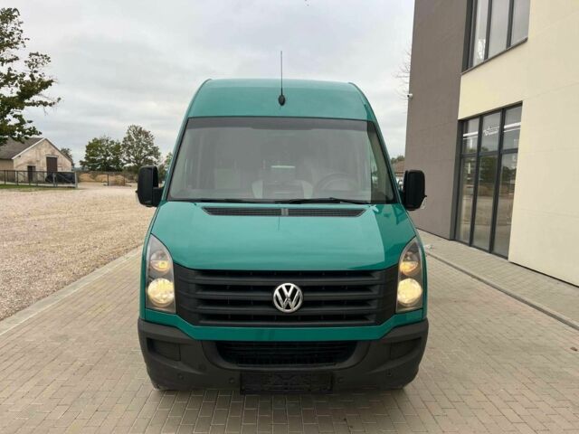 Зеленый Фольксваген Крафтер, объемом двигателя 2 л и пробегом 231 тыс. км за 7900 $, фото 1 на Automoto.ua