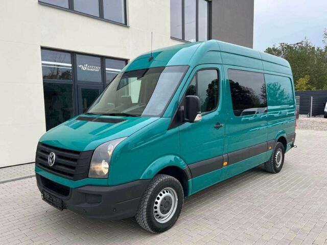 Зеленый Фольксваген Крафтер, объемом двигателя 2 л и пробегом 231 тыс. км за 8500 $, фото 1 на Automoto.ua