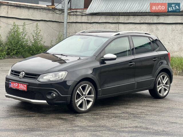 Черный Фольксваген Кросс Поло, объемом двигателя 1.2 л и пробегом 135 тыс. км за 10300 $, фото 1 на Automoto.ua
