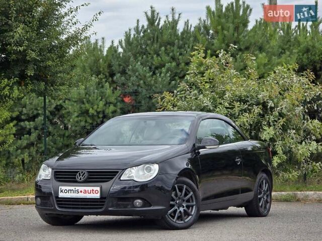 Черный Фольксваген Эос, объемом двигателя 2 л и пробегом 124 тыс. км за 6199 $, фото 1 на Automoto.ua