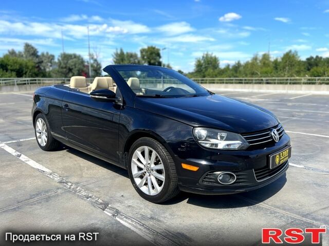 Черный Фольксваген Эос, объемом двигателя 2 л и пробегом 170 тыс. км за 11200 $, фото 1 на Automoto.ua