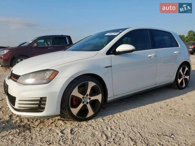 Белый Фольксваген Гольф ГТИ, объемом двигателя 1.98 л и пробегом 87 тыс. км за 2800 $, фото 1 на Automoto.ua