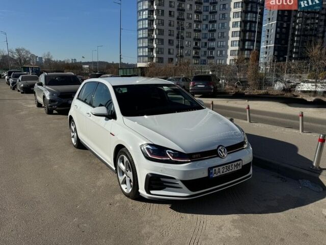 Белый Фольксваген Гольф ГТИ, объемом двигателя 1.98 л и пробегом 65 тыс. км за 24400 $, фото 1 на Automoto.ua
