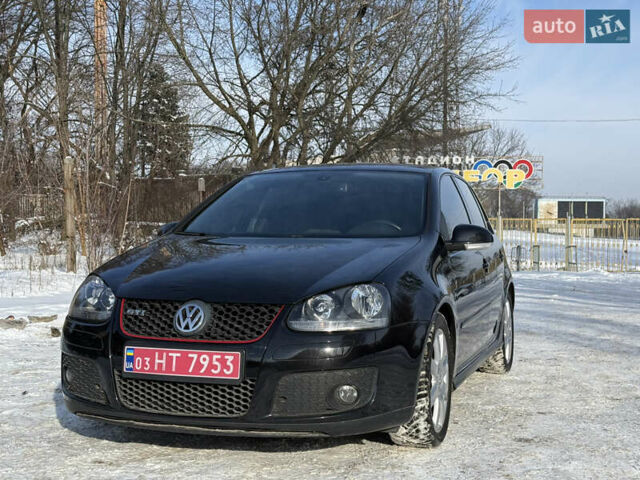 Черный Фольксваген Гольф ГТИ, объемом двигателя 2 л и пробегом 239 тыс. км за 7500 $, фото 1 на Automoto.ua