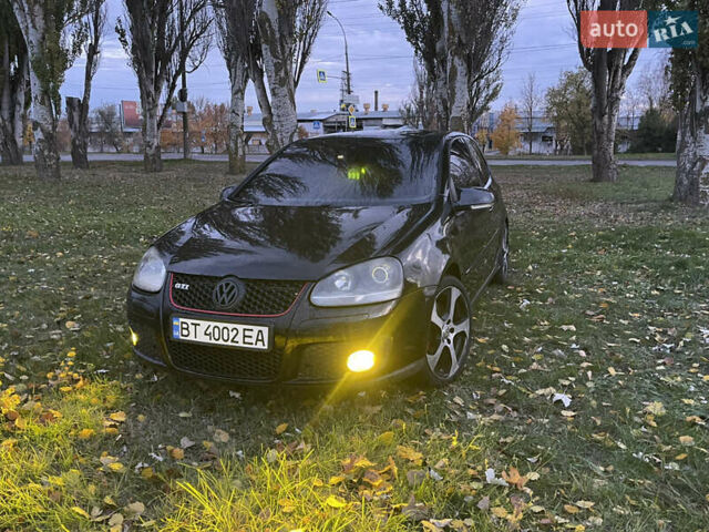 Черный Фольксваген Гольф ГТИ, объемом двигателя 1.98 л и пробегом 252 тыс. км за 6500 $, фото 1 на Automoto.ua