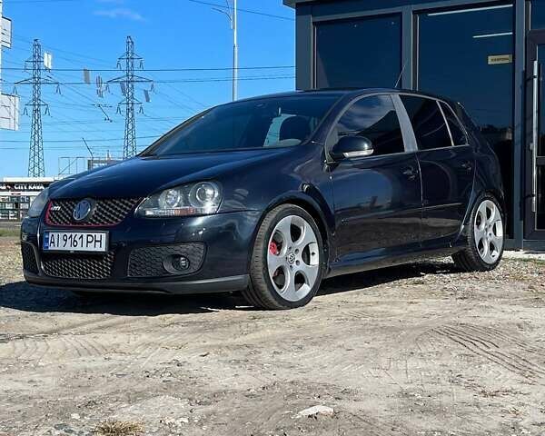 Черный Фольксваген Гольф ГТИ, объемом двигателя 2 л и пробегом 228 тыс. км за 5700 $, фото 1 на Automoto.ua